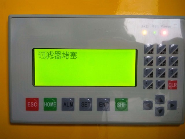 车载搅拌泵电控系统报警提示
