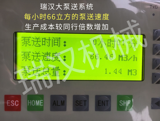 瑞汉车载搅拌泵显示屏
